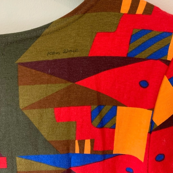 Ken Done Art and Design knit mini body-con dress - Picture 3 of 4